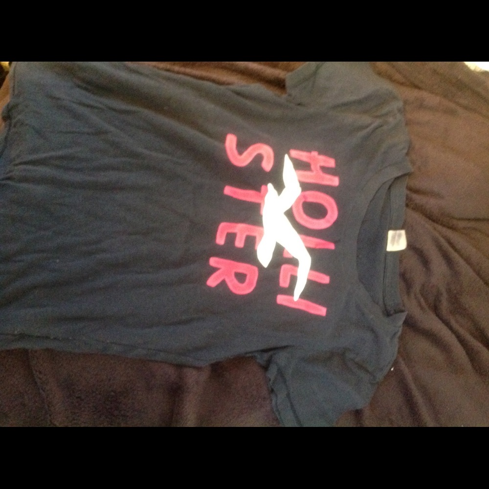 Navy Hollister shirt size medium